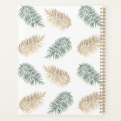 Personalisierter tropischer Strand Planer (Rückseite)