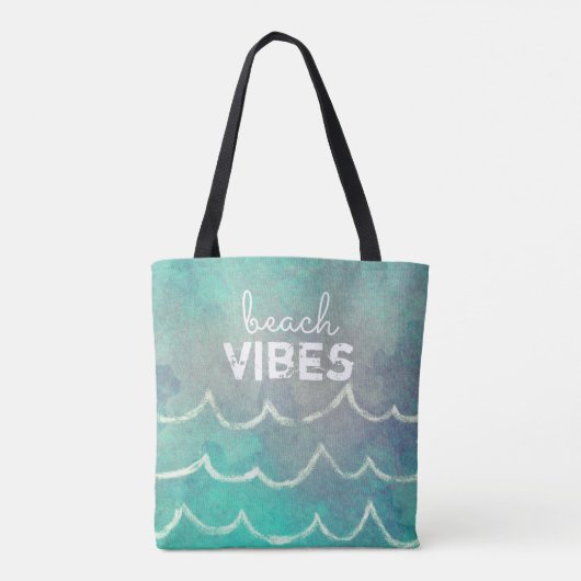 personalisierter, tropischer Tüte Ozeandesign Tasche (Rückseite)