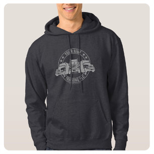Personalisierter Trucker Big Rig Sattelzug LKW-Fer Hoodie