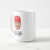 PERSONALISIERTER TRUMP-MAGA KAFFEETASSE (Vorderseite Links)