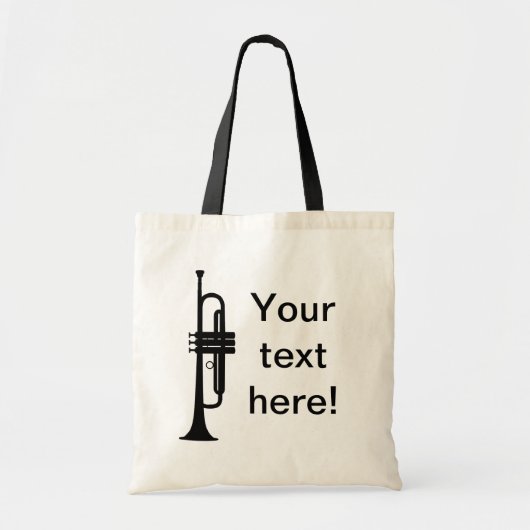 Personalisierter Trumpet Tragetasche (Vorne)