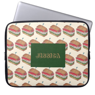 Personalisierter Türkischer Club Sandwich Feinschm Laptopschutzhülle