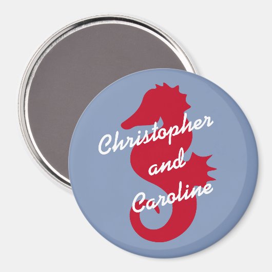 Personalisierter Türmarker für das Rote Meer Magnet (Vorderseite/Rückseite)