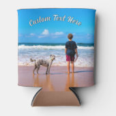 Personalisierter und benutzerdefinierter Text in I Dosenkühler (Vorderseite)