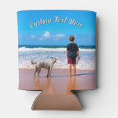 Personalisierter und benutzerdefinierter Text in I Dosenkühler (Rückseite)