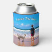 Personalisierter und benutzerdefinierter Text in I Dosenkühler (Kanne Rückseite)