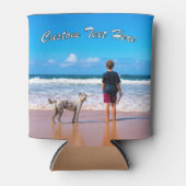 Personalisierter und benutzerdefinierter Text in I Dosenkühler (Vorderseite)