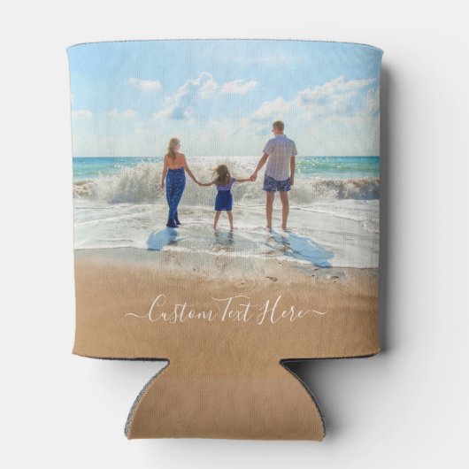 Personalisierter und benutzerdefinierter Text in I Dosenkühler (Rückseite)