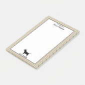 Personalisierter und kundenspezifischer post-it klebezettel (angewinkelt)
