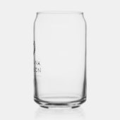 Personalisierter Uni-Abschluss Elegante Dosenglas (Links)