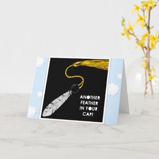 Personalisierter Uni-Abschluss Karte (Gelbe Blume)