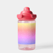 Personalisierter Unicorn Regenbogen Glitzer Sparkl Trinkflasche (Rückseite)