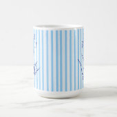 Personalisierter Unser erster Vatertag-Becher Kaffeetasse (Mittel)