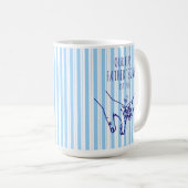 Personalisierter Unser erster Vatertag-Becher Kaffeetasse (VorderseiteRechts)