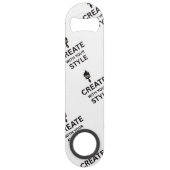 Personalisierter Unternehmens-Schlüsselanhänger im Speed Flaschenöffner (Rückseite)