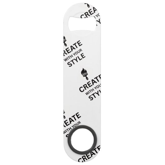 Personalisierter Unternehmens-Schlüsselanhänger im Speed Flaschenöffner (Vorderseite)