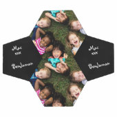 Personalisierter unterschriebener und bebilderter  fußball (Flach)