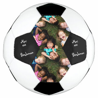 Personalisierter unterschriebener und bebilderter fußball
