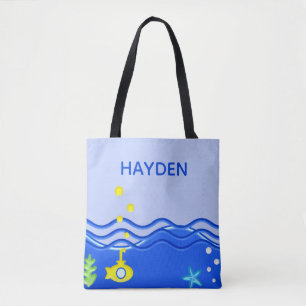 Personalisierter Unterseeboot Tasche