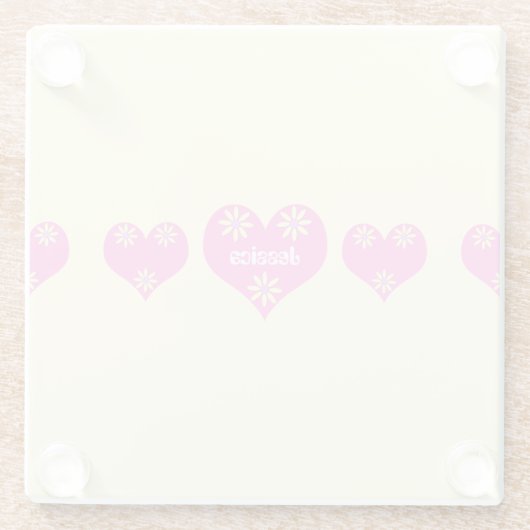 Personalisierter Untersetzer (Rückseite)