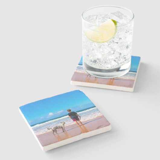 Personalisierter Untersetzer für Ihr Heimtiergerät (Seitenansicht)