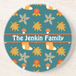 Personalisierter Untersetzer Herbst