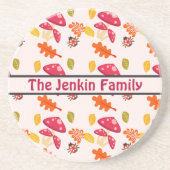 Personalisierter Untersetzer Herbst (Vorne)