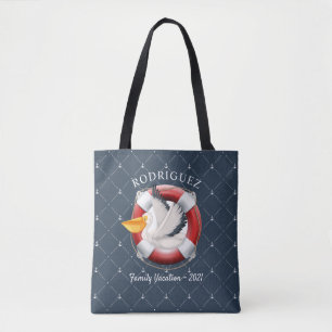 Personalisierter Urlaub auf dem Pelikanischen Meer Tasche