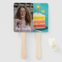 Personalisierter Urlaub Es sind Ihre Geburtstagsfa Fächer