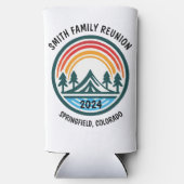 Personalisierter Urlaub und Camping Selters Dosenkühler (Vorderseite)