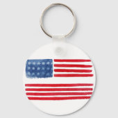Personalisierter US-Flag-Schlüsselanhänger - Key-T Schlüsselanhänger (Rückseite)