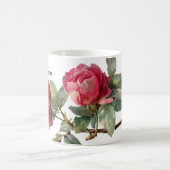Personalisierter Valentinsrose-Klassikbecher Kaffeetasse (Mittel)