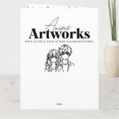 Personalisierter Valentinstag des Großfrühlings Karte (Rückseite)