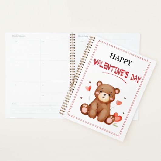 Personalisierter Valentinstag des Wasserbären Planer (Anzeige)