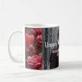 Personalisierter Valentinstag-Foto- & Namens- Kaffeetasse (Links)