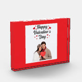 personalisierter Valentinstag Fotoblock (Links)