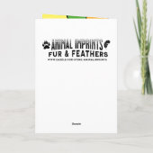 Personalisierter Valentinstag | Frog Themed Feiertagskarte (Rückseite)