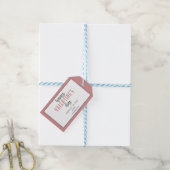 Personalisierter Valentinstag Geschenkanhänger (Mit Garn)