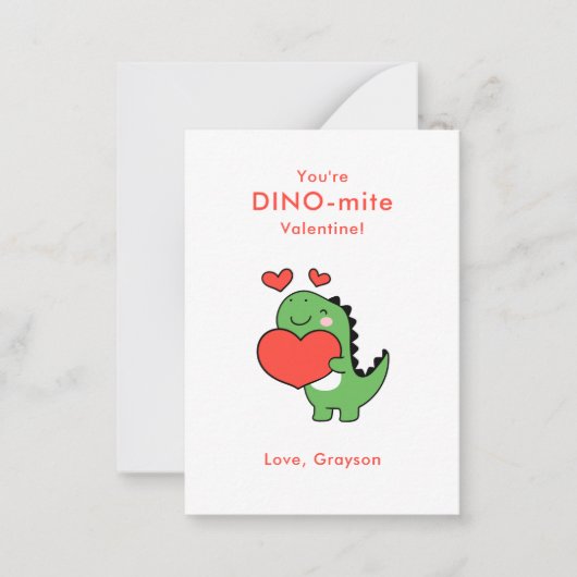 Personalisierter Valentinstag im Herzen Mitteilungskarte (Vorderseite)