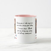 Personalisierter Valentinstag-Kaffeebecher Tasse (Zentrum)