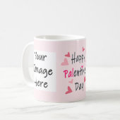 Personalisierter Valentinstag Kaffeetasse (Vorderseite Links)