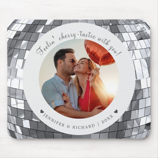 Personalisierter Valentinstag-Mauspad Mousepad (Vorne)