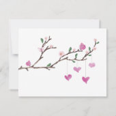 Personalisierter Valentinstag Mitteilungskarte (Rückseite)