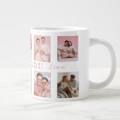 Personalisierter Valentinstag-Mug | Benutzerdefini Jumbo-Tasse (Rechts)
