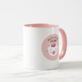 Personalisierter Valentinstag Niedlich KatzenTasse Tasse (VorderseiteRechts)