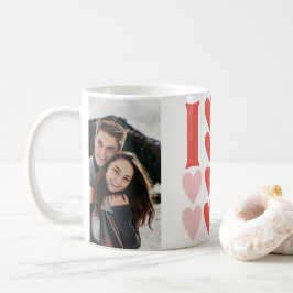 Personalisierter Valentinstag Romantische Tasse