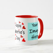 Personalisierter Valentinstag Tasse (VorderseiteRechts)