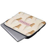 Personalisierter Vanilla Club Laptopschutzhülle (Vorne Knopf)