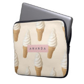 Personalisierter Vanilla Club Laptopschutzhülle (Vorderseite Links)