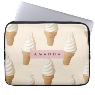 Personalisierter Vanilla Club Laptopschutzhülle